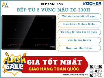 BẾP TỪ ĐÔI KOCHER DI-330H - Made in Korea